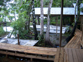 Deck area